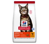 2x15kg Adult poulet Hill's Science Plan - Croquettes pour chat