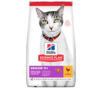 Hill's Science Plan Feline Senior 11+ Poulet Pellet(S) 3 kg