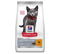 Hill'S Science Plan Aliment Pour Chaton Stérilisé Au Poulet Sac De 3kg