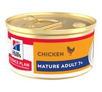 Hill's Science Plan Mature Adult Mousse Pour Chat Mature Poulet Qualité Supérieure 12x85g