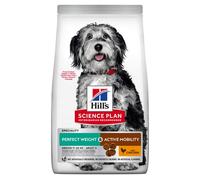 Hill's Science Plan Perfect Weight & Active Mobility Pour Chien Adulte Medium Au Poulet 12kg