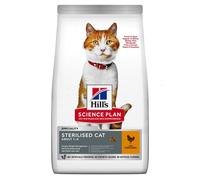 HILL'S Science Plan Young Adult Sterilised Cat Sucha nourriture pour chats avec du poulet 10 kg