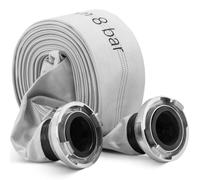hillvert HI-WH-5 Tuyau d'arrosage 3 pouces 20 m 8 - 24 bar Storz Tuyau pompier Tuyau incendie -