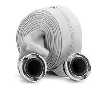 hillvert HI-WH-6 Tuyau d'arrosage 3 pouces 30 m 8 - 24 bar Storz Tuyau pompier Tuyau incendie -