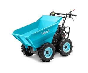 Hillvert HT-MD-400 Brouette à Moteur 6.5 Ch 400 kg Mini Dumper Brouette Thermique