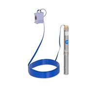 MSW Pompe immergée -70 mm / 2,75'' - 3800 l/h - 250 W - 20 m de câble / 26 m de hauteur d'élévation - Inox MSW-SPP32-025