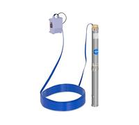 MSW Pompe Immergée 3800 L/h, 370 W, Profondeur de pompage max. 37 m, Diamètre de la pompe 70 mm, Acier inox - Pompe de Puits Submersible