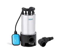 hillvert Pompe immergée - 16 000 l/h - 8 m - 1 100 W HT-ROBSON-SP1100DWE