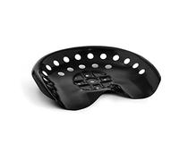 Hillvert Siège De Tracteur Agricole Micro Tracteur Tondeuse Autoportée Assise Métal Tôle Tabouret de Bar Industriel HT-RUNDLE-3 (48 x 42 cm, Acier, Hydrophobe, Universel, Durable)