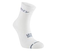 Hilly Active-Anklet-Zero Cushioning Chaussettes de Course, Blanc/Gris, L Mixte