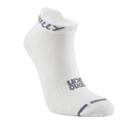 Hilly Active-Socklet-Zero Cushioning Chaussettes de Course, Blanc/Gris, M Mixte