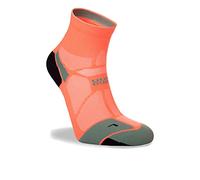 Hilly Bracelet de Cheville Marathon Fresh-Min Chaussettes de Course, Bonbon Fluo/Sauge, L Mixte