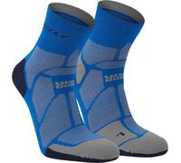 Hilly - Chaussettes de cheville "Marathon Fresh" pour hommes/femmes unies CS2290 (43 EU - 46 EU) (cobalt/fer)