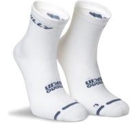 Hilly - Chaussettes de cheville pour homme - Actif CS1733 (35,5 EU - 38,5 EU) (Blanc/Gris)