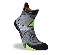 Chaussettes HILLY Marathon Fresh Anklet Med gris vert noir. - XL