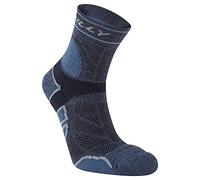 Hilly Trail-Anklet-Max Cushioning Chaussettes de Course, Bleu Marine/Bleu Marine, XL Mixte