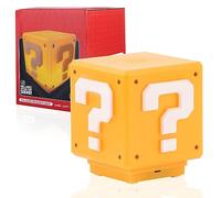 Hillylolly Lampe de Chevet Enfant, 10 * 10 * 11cm Point D'interrogation, Lampe Cube, Lampe de Table Led, Lampe Touch, Veilleuse à Décorer, Cadeaux D'anniversaire, Cadeaux de Noël, Cadeaux de Fête