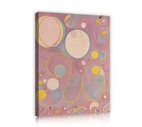 Hilma af Klint Art mural encadré Les Dix Plus Grands 80x95cm