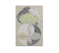 Hilma Af Klint Painter Works (Tree of Knowledge No.5) Impression sur toile pour décoration murale d'intérieur 50 x 75 cm