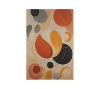 Hilma AF Klint Poster (2) sur toile - Décoration murale pour salon, chambre à coucher - 40 x 60 cm