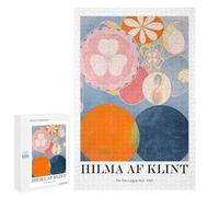 Hilma AF Klint The Ten Largest No.2 Jeu D’Assemblage en Bois, 1000 PCS - Cadeau D’Anniversaire De Couple - pour Un Défi Gratifiant Le W nd