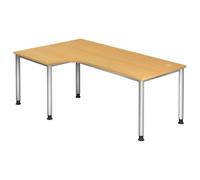 HILO 82 S | Bureau - Hêtre 200 x 120 réglable en hauteur