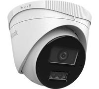 HiLook dôme IPC-T240HA-LU F2.8 (4 MP, 30 m. IR, 30 m. LED, Hybrid Light), Blanc