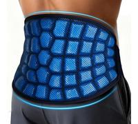 Hilph Grande Compresse Glacée Dos Réutilisable, Thérapie Froide 2 Heures, Gel Grid pour Douleur au Dos, Sciatique, Coccyx, Lombaires, Récupération Chirurgicale et Arthrite