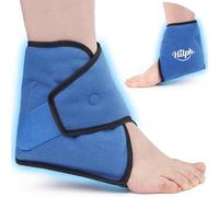Hilph Poche de Glace Cheville Réutilisables en Gel, Poche de Froid Pied pour Blessures, Sac Gel Compresse Chaude Froid pour Cheville, Entorse à la Chevillere, Gonflement, Fasciite Plantaire