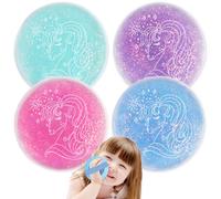 Hilph Poche de Glace Enfant, Poche de Glace Froid en Gel Chaudes et Froides Coloré, Réutilisable Poche de Froid Enfants Soulagement de la Douleur pour Enfant