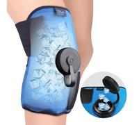 Hilph Sac de Glace Genou Rechargeable, Poche de Glace Froid de Longue Durée pour la Chirurgie de Remplacement du Genou, Soulagement de la Douleur, ACL, Portable pour Voyager et Le Gymnase
