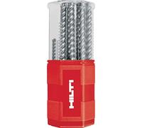 Hilti 411215 Lot de 12 forets à percussion SDS Plus TE-CX L1 (5-10 mm) pour perceuses d'ancrage en béton ondulé Classe : ultimate Accessoires de forage