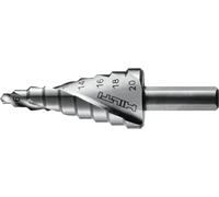 Hilti Foret étagé 4-20/2 avec tige plate 3 pour percer plus rapidement des trous dans le métal à l'aide d'une perceuse (plage de diamètre : 4-20 mm, 2312458)