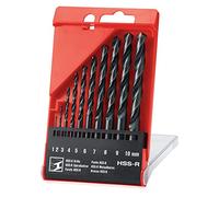 Hilti Lot de forets en acier HSS de 1 à 10 mm