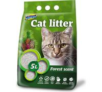 Hilton Cat Litter Forest - litière bentonite à agglutination rapide avec un parfum frais de forêt pour chats 5 l