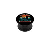 Hilton Head Island Caroline du Sud USA Retro Sunset Harbor PopSockets PopGrip Adhésif