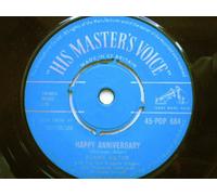Hilton, Ronnie Happy Anniversary 7" HMV POP684 EX 1959