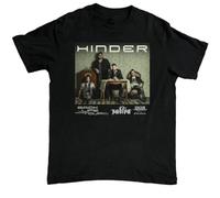HILVSZXA Hinder Band Back to Life Tour 2025 T Shirt S to 5XL FF290 Black L