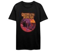 HILVSZXA Queens of The Stone Age Unisex T-Shirt Hell Ride Black XL