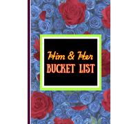 Him and Her Bucket List: The Couples Adventure Journal for Straight & Opposite-Sex Couples | Memory Book with Photo Pages | Perfect Anniversary, Engagement, or Wedding Gift | 6" x 9", 110 Pages