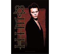 HIM - Heart Rock Drapeau Original Him Vile Standing, Tissu, Multicolore, 110 x 75 x 0,1 cm [Import]