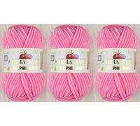 Himalaya 80309 Pelote de laine à tricoter pour bébé Motif dauphin 3 x 100 g