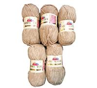 Himalaya 80317 Lot de 5 pelotes de laine pour bébé 500 g Beige 600 m