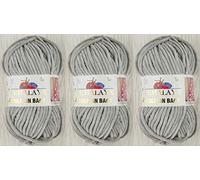 Himalaya 80357 Pelote de laine à tricoter pour bébé Motif dauphin 3 x 100 g