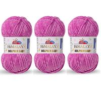 Himalaya Dauphin Lot de 3 fils pour bébé 3 x 100 g 80356