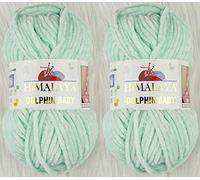 Himalaya Dauphin Pelote de laine à tricoter pour bébé 2 x 100 g 80307