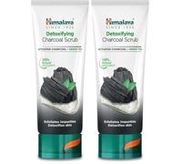 Himalaya Detoxifying Charcoal Face Scrub with Activated Charcoal and Green Tea, 75 ml (Lot de 2)