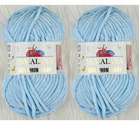 Himalaya Dolphin 80306 Lot de 2 écheveaux de fil à tricoter pour bébé - 200 m - 2 x 100 g