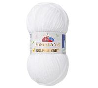 Himalaya Dolphin Amigurumi 80301 Pelote de fil à tricoter en velours super volumineux pour bébé - 100 g chacun, 120 m
