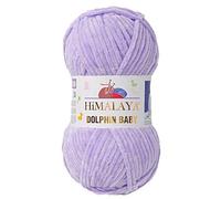 Himalaya Dolphin Baby 80305 Lot de 1 pelote de fil à tricoter super volumineux pour couverture, velours, fil à tricoter, 120 m